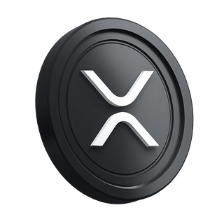 Decorative XRP Ripple coin feature in the complimentary guides area
